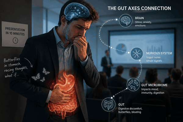 The Gut-Brain Connection: Why Your Stress is Messing with Your Digestion (And How to Fix It);